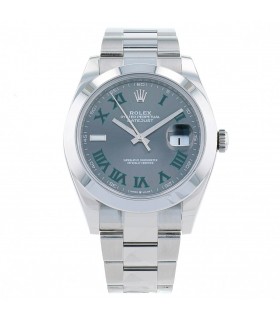 Rolex DateJust Wimbledon stainless steel watch Circa 2019