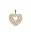 Poiray Coeur Secret diamonds and gold pendant