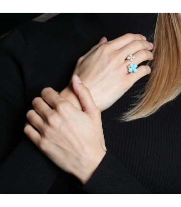 Bague Chaumet Hortensia Turquoise