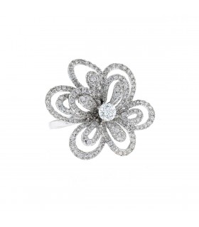 Diamonds and gold ring