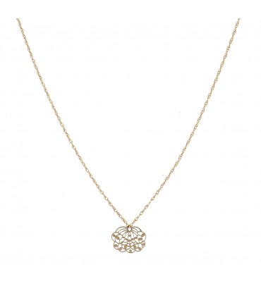 Gynette NY gold necklace