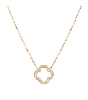 Collier or et diamants