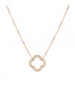 Collier or et diamants