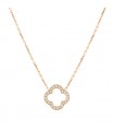 Diamonds and gold necklace