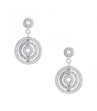 Bulgari Astrale diamonds and gold earrings