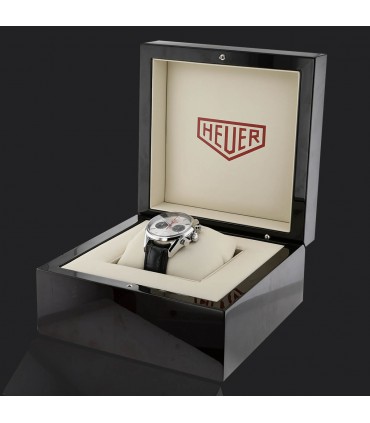 Heuer Carrera Calibre 17 stainless steel watch