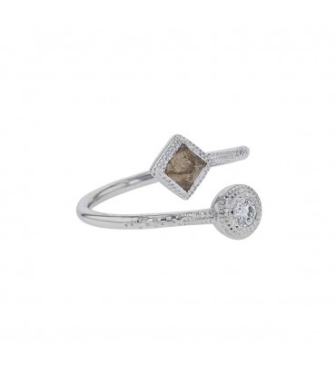 De Beers Talisman diamonds and gold ring