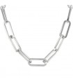 Dinh Van Maillon XL silver necklace