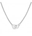 Dinh Van Menottes R12 silver necklace