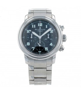 Blancpain Leman Flyback stainless steel watch