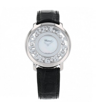Chopard Happy Diamonds and 18k gold watch