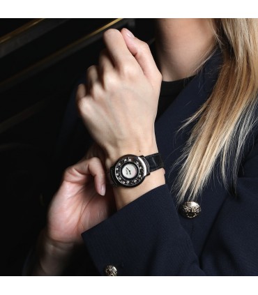 Chopard Happy Diamonds and 18k gold watch