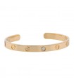 Cartier Love diamond and gold bracelet Size 17