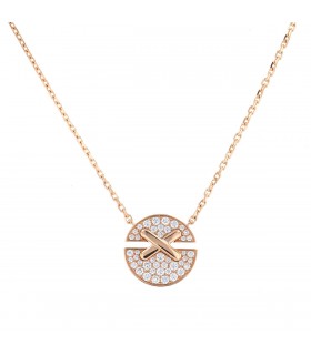 Chaumet Liens diamonds and gold necklace