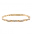 Bracelet Cartier Love PM Pavé Taille 17