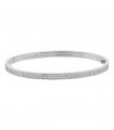 Cartier Love small model diamonds and gold bracelet Size 17