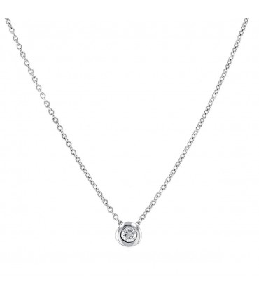 Diamond and gold necklace