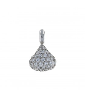 Chopard Pushkin diamonds and gold pendant
