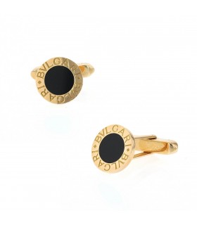 Bulgari Bulgari Bulgari gold cufflinks