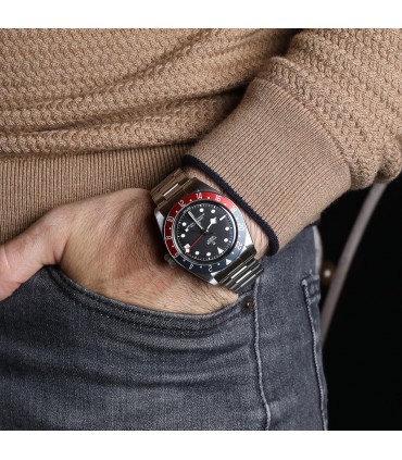 Tudor Black Bay GMT stainless steel watch Circa 2021