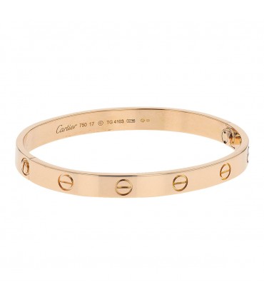 Bracelet Cartier Love Taille 17