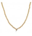 Dodo Granelli silver and gold necklace