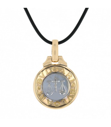 Bulgari gold pendant