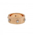 Buccellati Macri Classica diamonds and gold ring