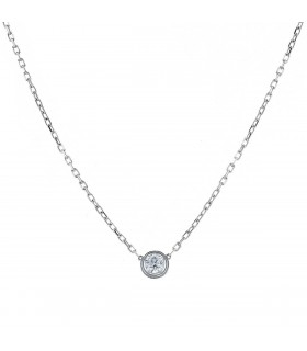 Cartier Diamants Légers GM diamond and gold necklace