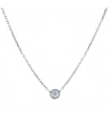 Cartier Diamants Légers GM diamond and gold necklace