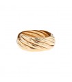 Bague or 15 anneaux
