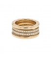 Bulgari B.zero 1 diamonds and gold ring