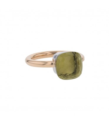 Pomellato Nudo Classic peridot and gold ring