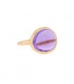 Fred Belles Rives amethyst and gold ring