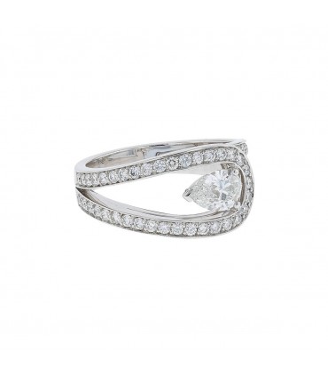 Bague Fred Lovelight - Certificat GIA 0,51 ct F VVS2