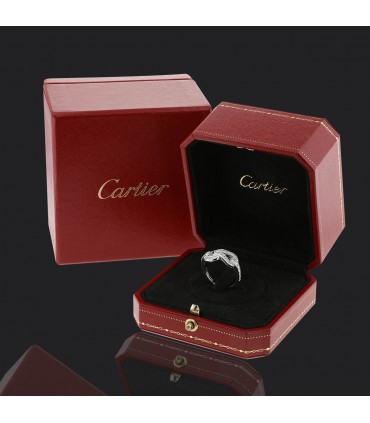 Cartier Agrafe diamonds and gold ring