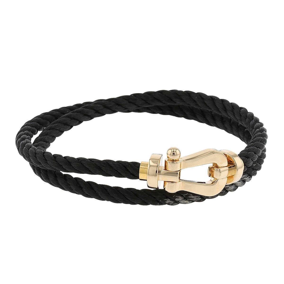 Fred Force 10 stainless steel and gold bracelet