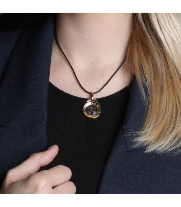 Bulgari gold pendant