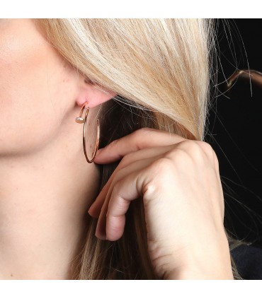 Cartier Juste un Clou diamonds and gold earrings