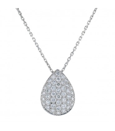 Collier or et diamants