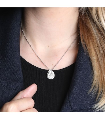 Collier or et diamants