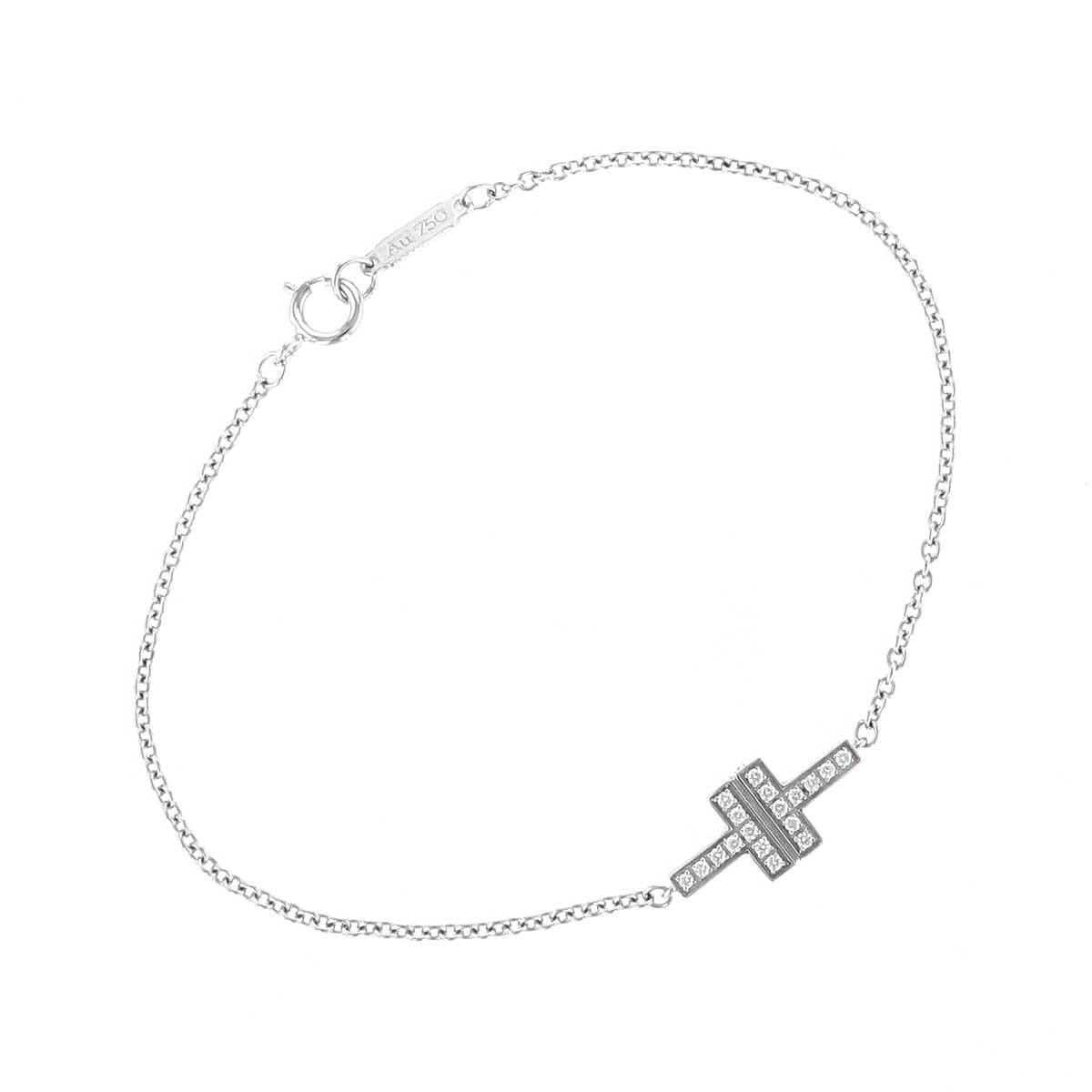 Tiffany and co cross bracelet discount