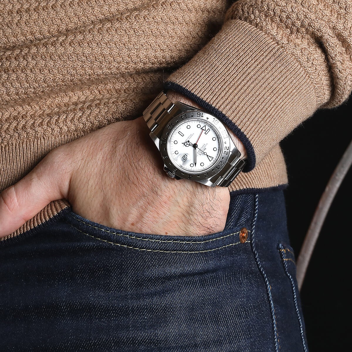Rolex Explorer II stainless steel watch Circa 2006