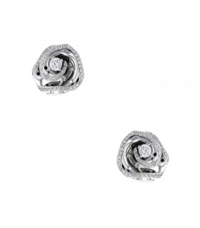 Giorgio Visconti diamonds and gold earrings