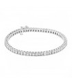 Bracelet ligne diamants