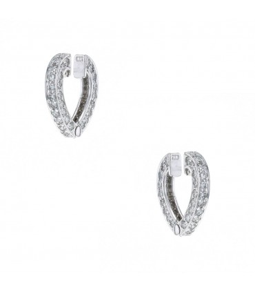 Boucles d’oreilles or et diamants