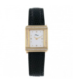 Poiray Ma Première diamonds and gold watch