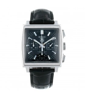 Tag Heuer Monaco stainless steel watch