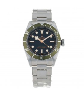 Tudor Heritage Black Bay Harrods stainless steel watch Limited edition