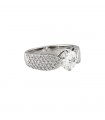 Bague solitaire or et diamants - Certificat GIA 1,15 ct J SI2